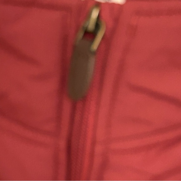 Ariat Real Women’s Red Aztec Print Quilted Puffer Vest Size XL - Picture 3 of 12